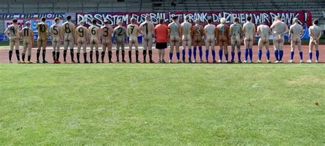 nude soccer team|Why these soccer radicals played a game completely naked.